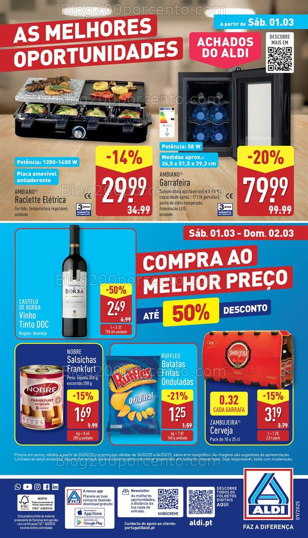 Antevisão Folheto ALDI Bazar Promoções de 26 fevereiro a 4 março