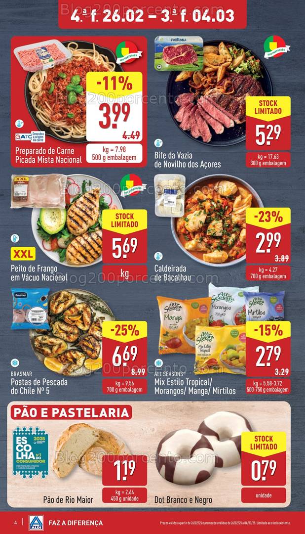 Antevisão Folheto ALDI Promoções de 26 fevereiro a 4 março