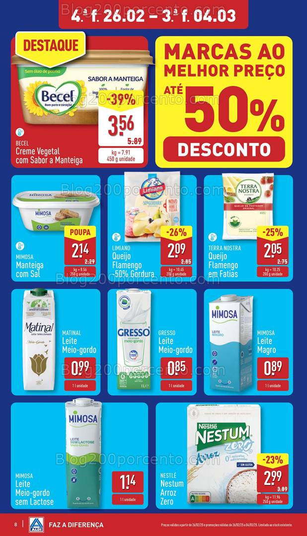 Antevisão Folheto ALDI Promoções de 26 fevereiro a 4 março