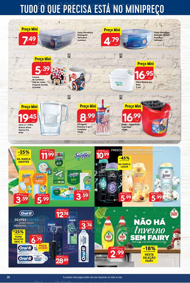 Antevisão Folheto MINIPREÇO Promoções de 20 a 26 fevereiro