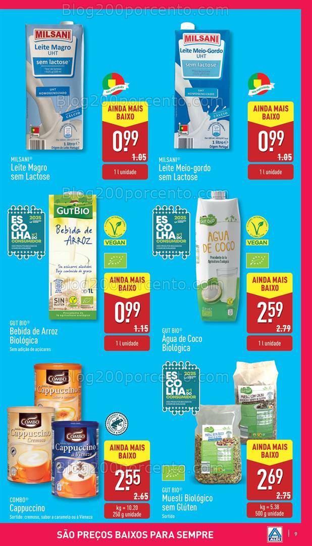 Antevisão Folheto ALDI Preços Baixos Promoções a partir de 27 fevereiro