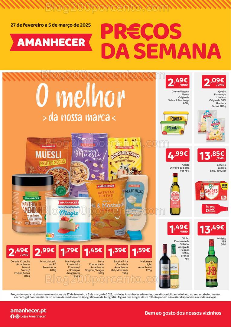 Antevisão Folheto AMANHECER Promoções de 27 fevereiro a 5 março