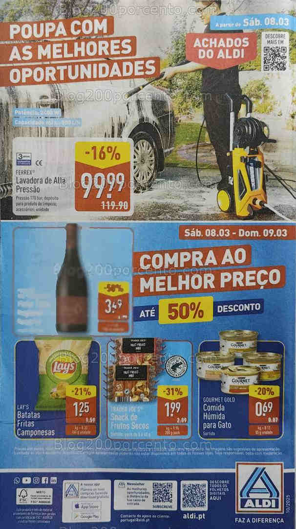 Antevisão Folheto ALDI Bazar Promoções a partir de 8 março