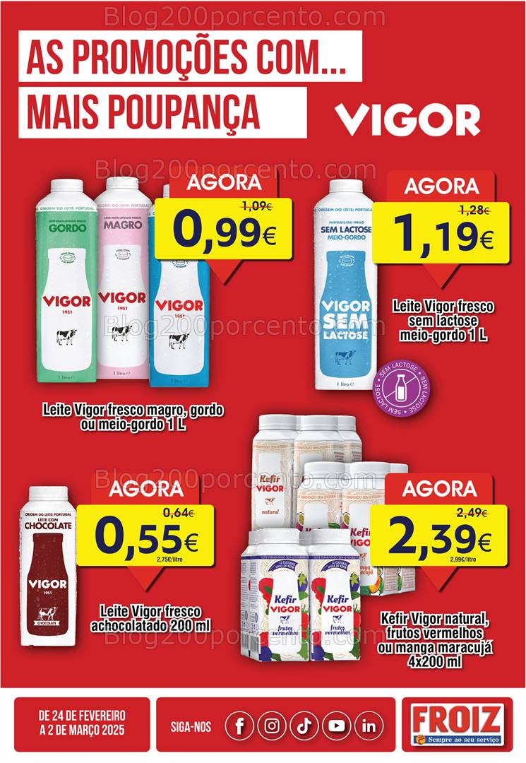 Antevisão Folheto FROIZ Promoções de 24 fevereiro a 2 março