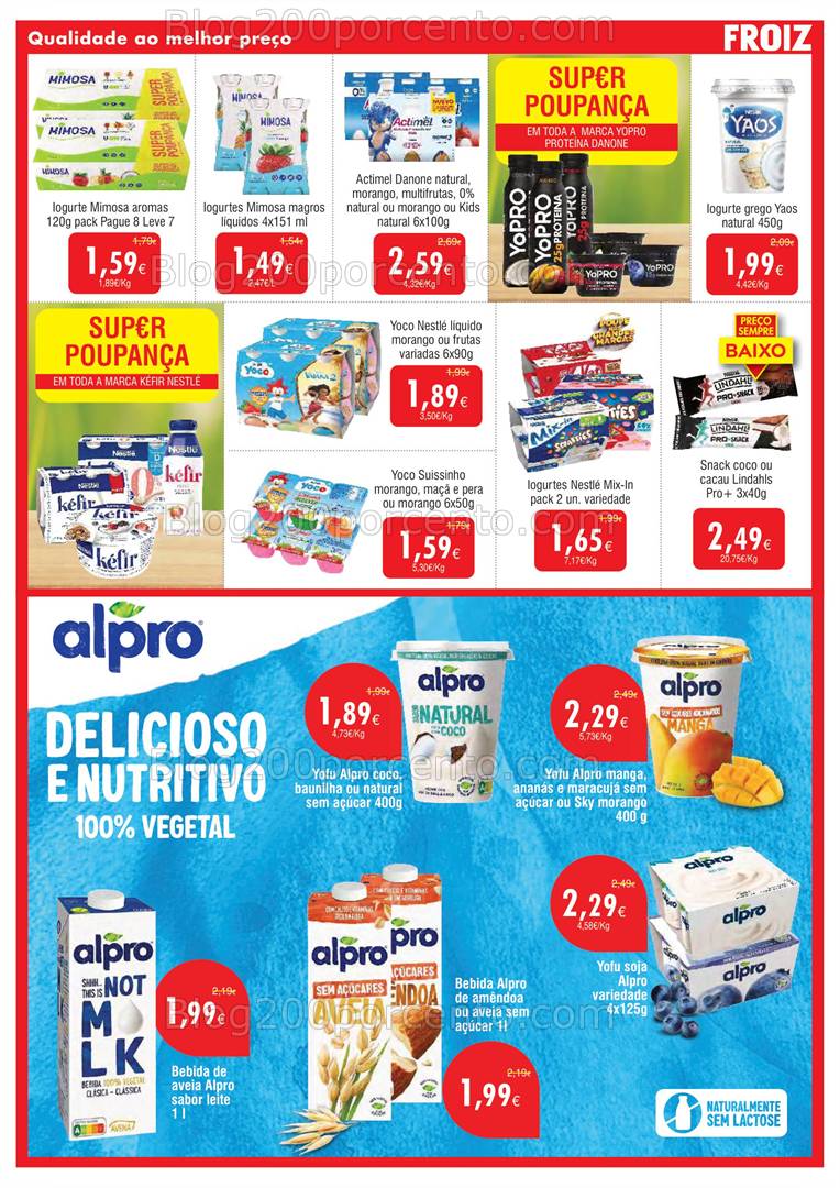 Antevisão Folheto FROIZ Promoções de 28 fevereiro a 18 março