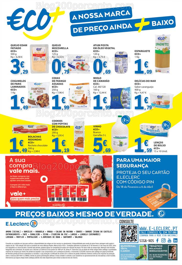 Antevisão Folheto E-LECLERC Promoções de 27 fevereiro a 5 março