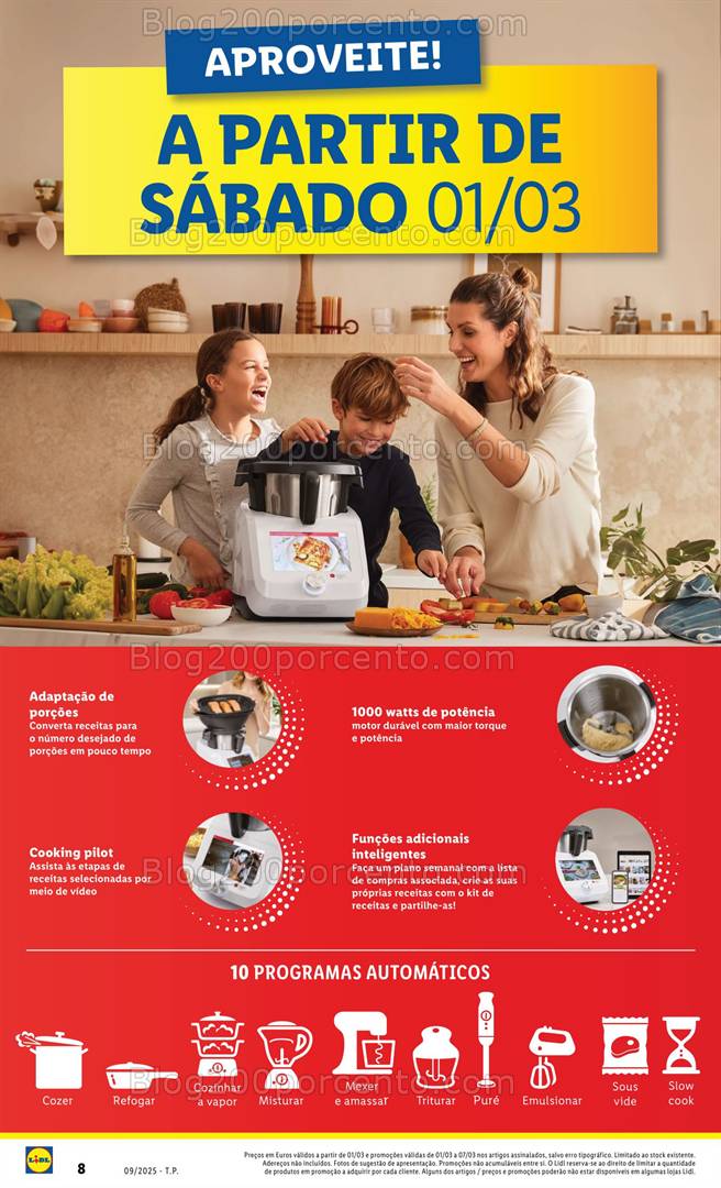 Antevisão Folheto LIDL Bazar a partir de 1 março