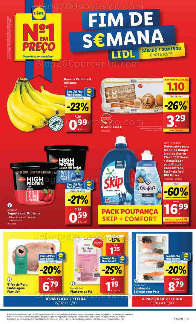 Antevisão Folheto LIDL Promoções de 27 fevereiro a 5 março