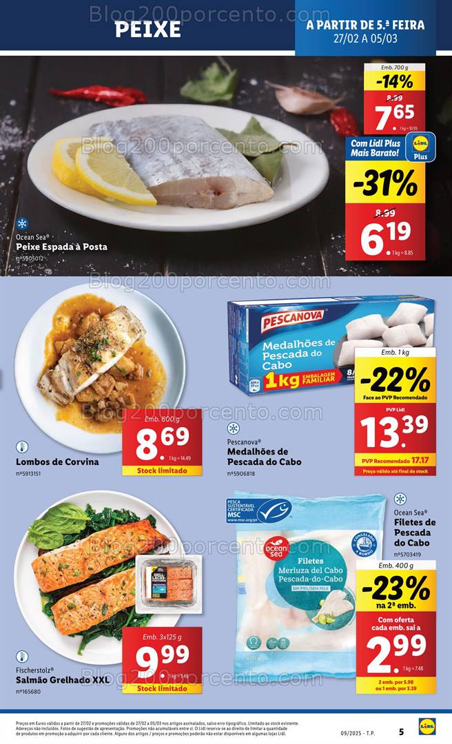 Antevisão Folheto LIDL Promoções de 27 fevereiro a 5 março