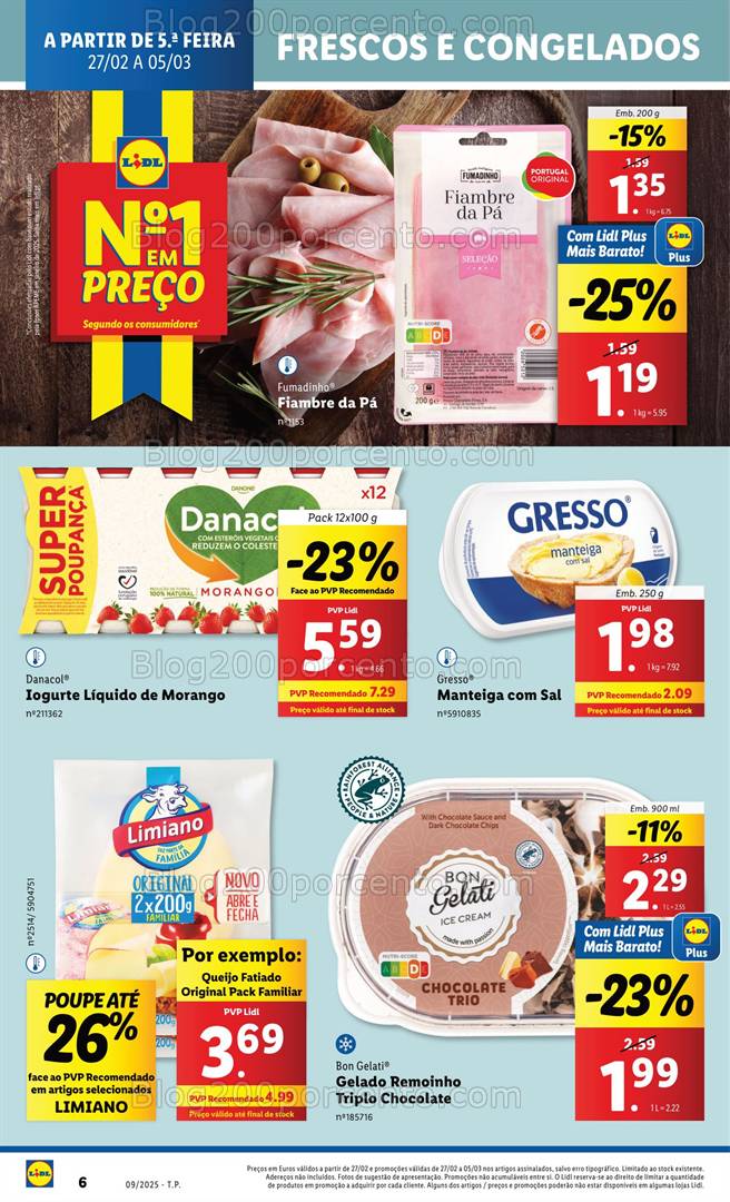 Antevisão Folheto LIDL Promoções de 27 fevereiro a 5 março