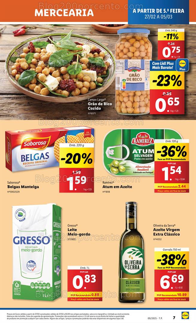 Antevisão Folheto LIDL Promoções de 27 fevereiro a 5 março