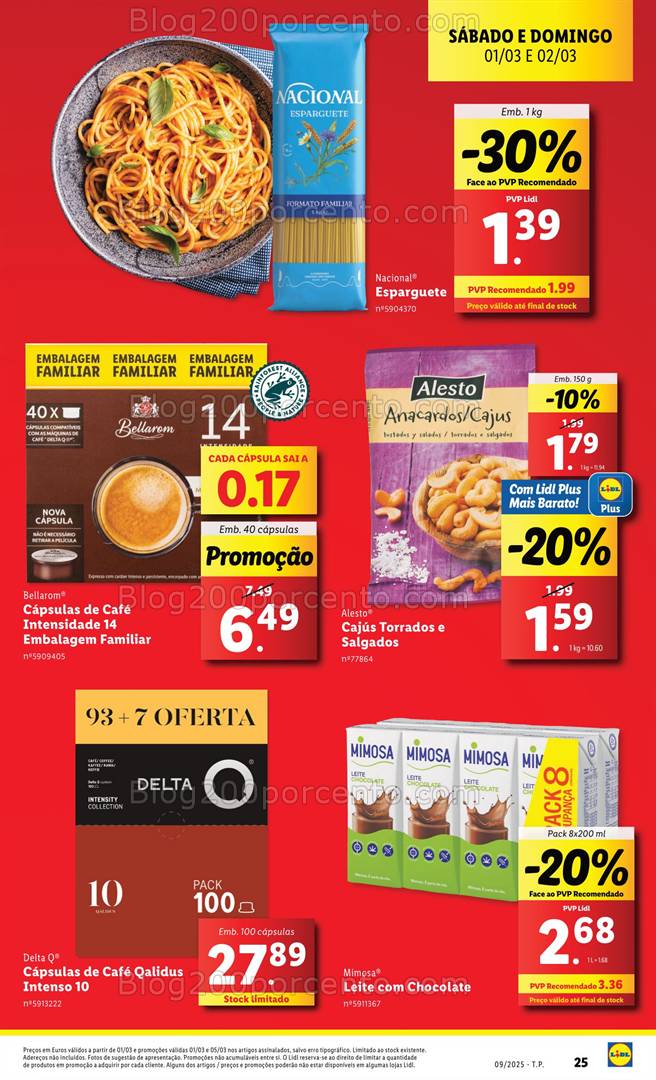 Antevisão Folheto LIDL Promoções de 27 fevereiro a 5 março