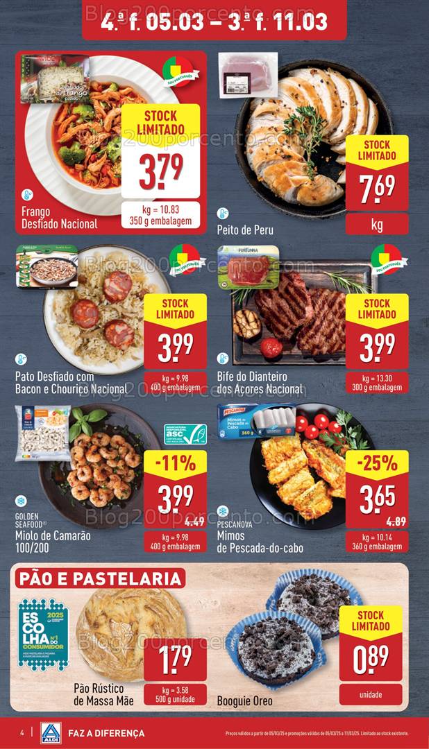 Antevisão Folheto ALDI Promoções de 5 a 11 março