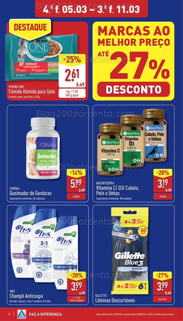 Antevisão Folheto ALDI Promoções de 5 a 11 março