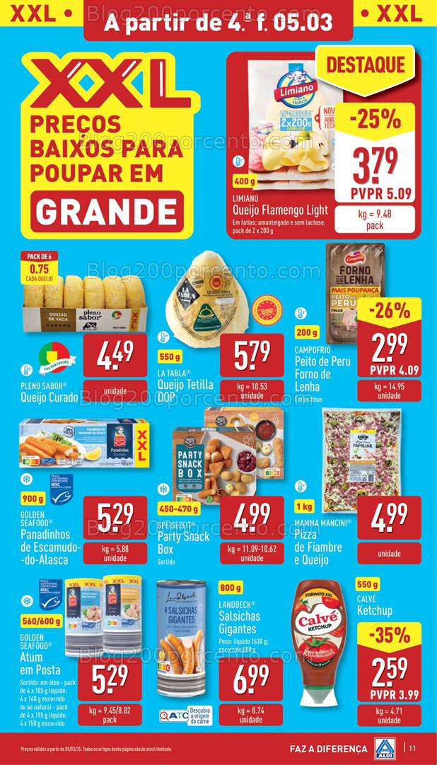 Antevisão Folheto ALDI Promoções de 5 a 11 março