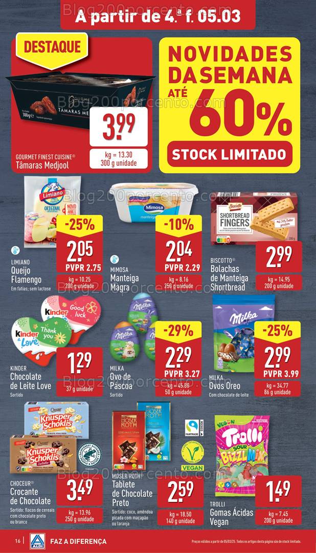 Antevisão Folheto ALDI Promoções de 5 a 11 março