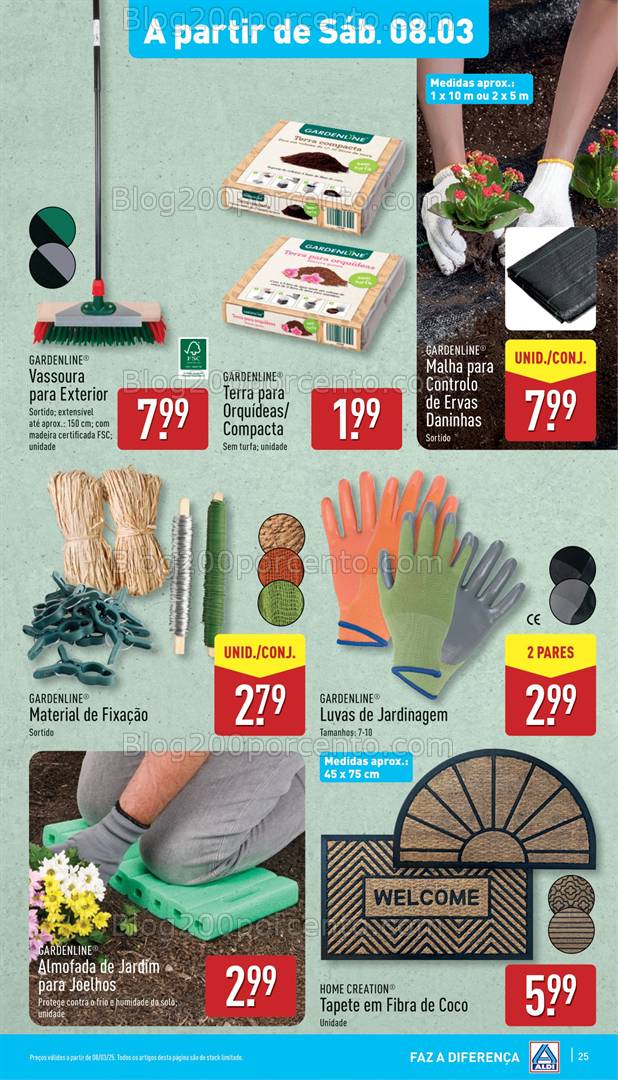 Antevisão Folheto ALDI Promoções de 5 a 11 março