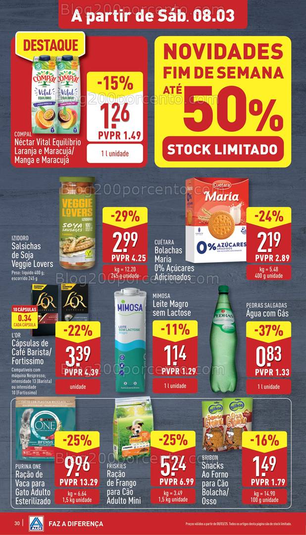 Antevisão Folheto ALDI Promoções de 5 a 11 março