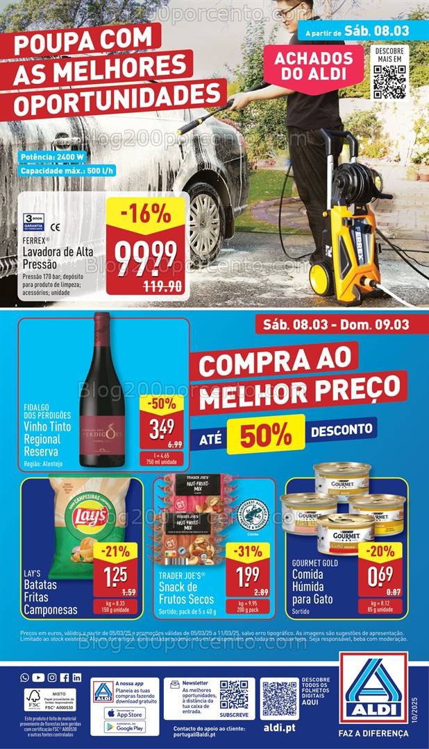 Antevisão Folheto ALDI Promoções de 5 a 11 março