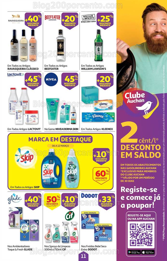 Antevisão Folheto AUCHAN Promoções de 28 fevereiro a 13 março