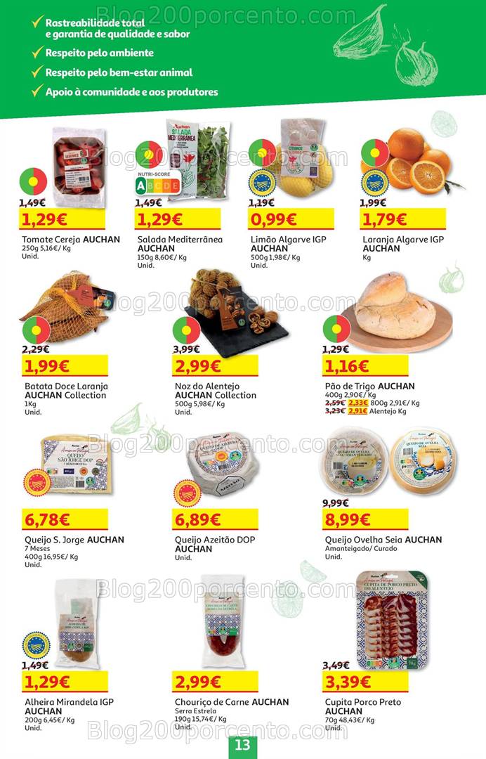 Antevisão Folheto AUCHAN Promoções de 28 fevereiro a 13 março