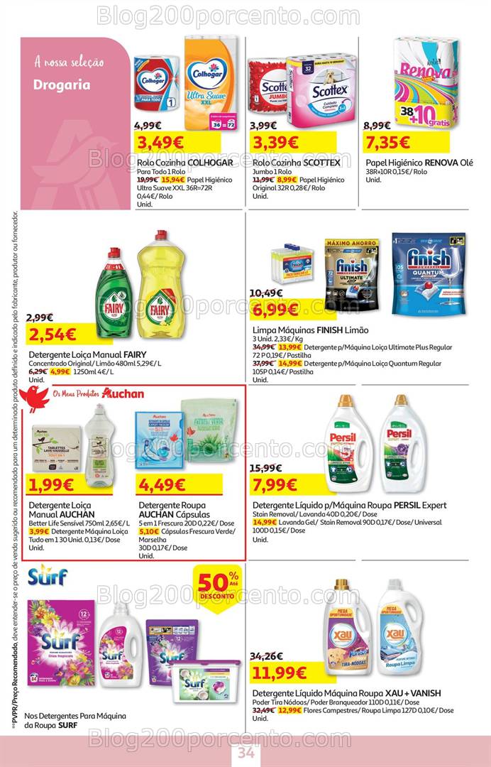 Antevisão Folheto AUCHAN Promoções de 28 fevereiro a 13 março