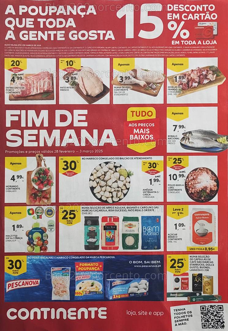 Antevisão Folheto CONTINENTE Promoções de 28 fevereiro a 3 março