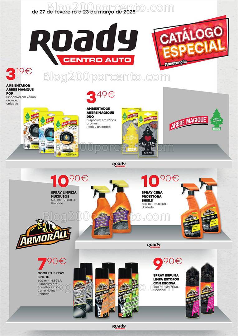 Antevisão Folheto ROADY Extra Promoções de 27 fevereiro a 23 março