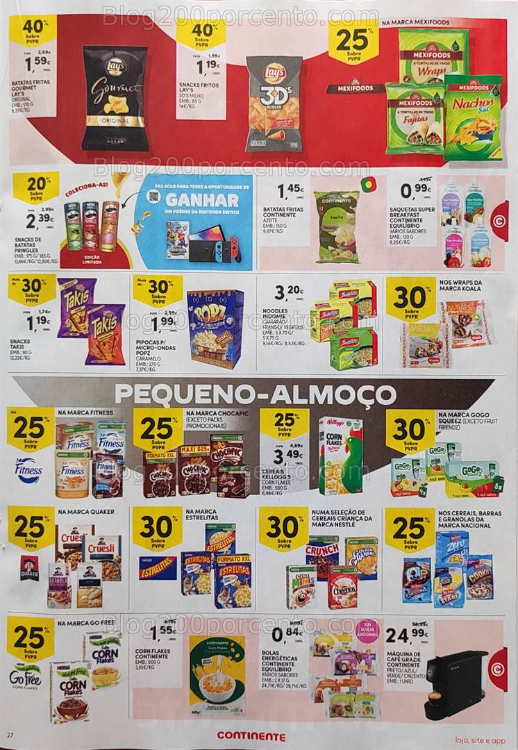 Antevisão Folheto CONTINENTE Promoções de 25 fevereiro a 3 março