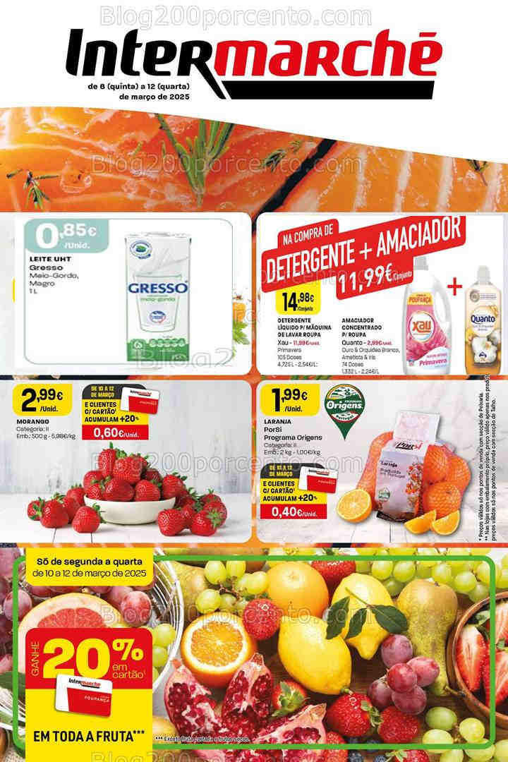 Antevisão Folheto INTERMARCHÉ Promoções de 6 a 12 março