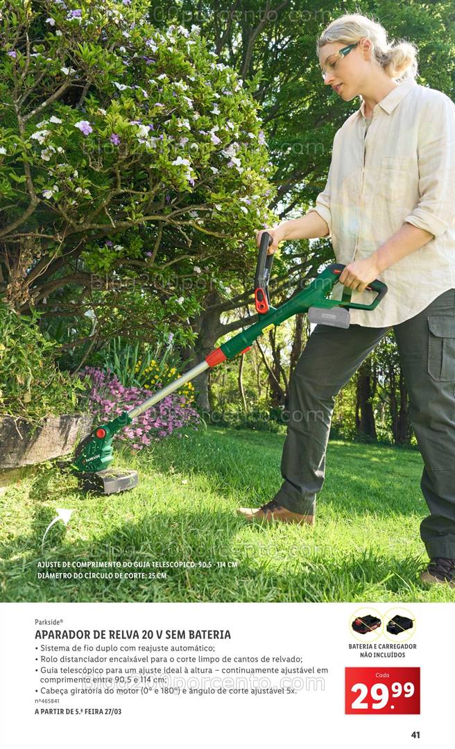 Antevisão Folheto LIDL Especial Jardim Promoções a partir de 3 março