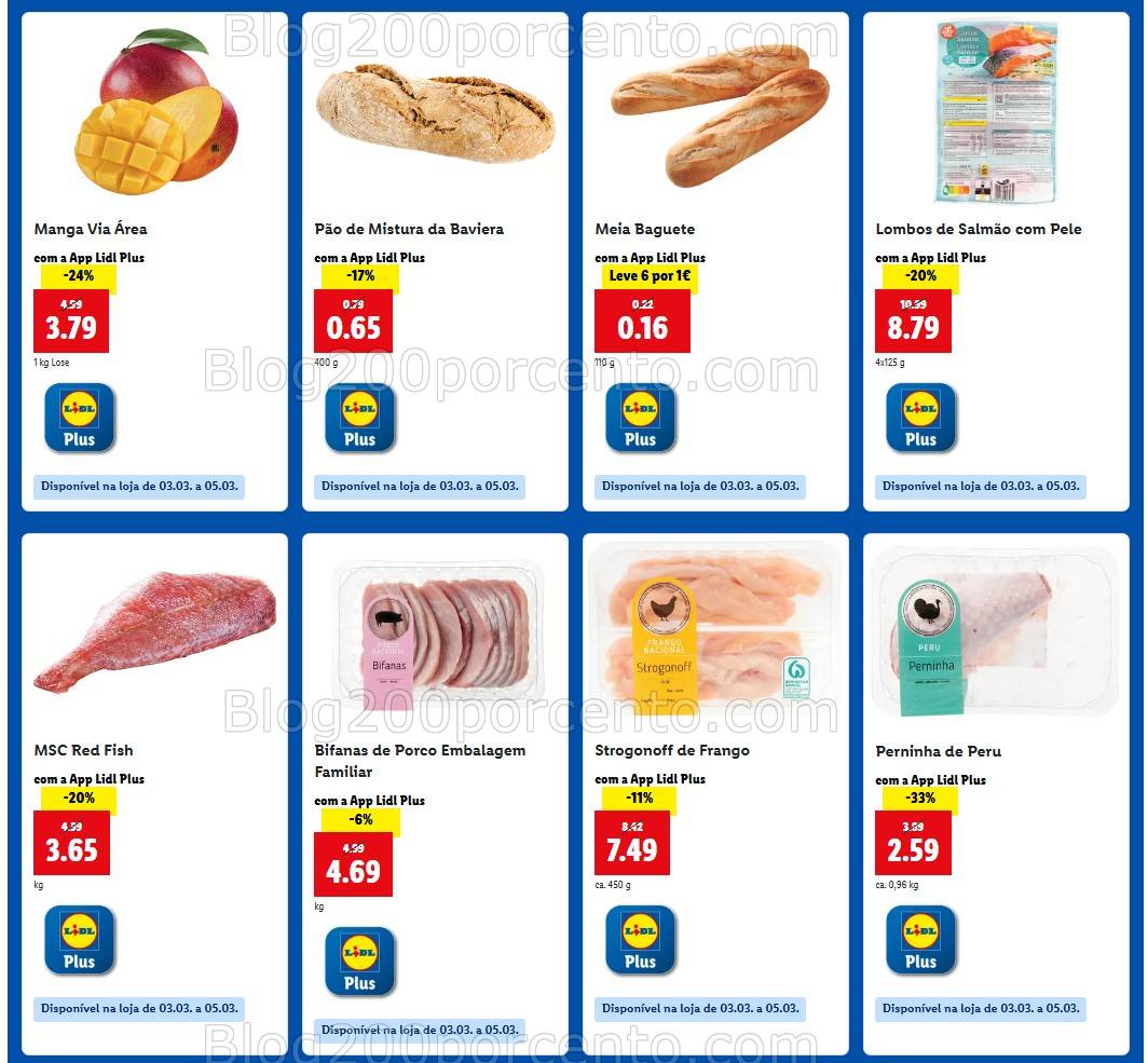 Antevisão Ofertas LIDL Plus os descontos de 27 fevereiro a 5 março