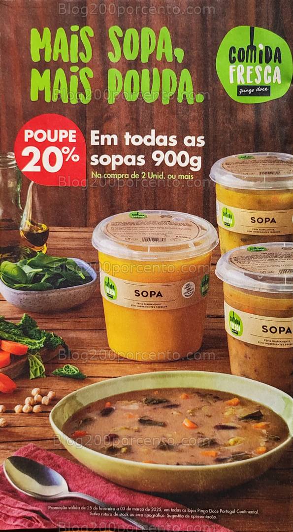 Antevisão Folheto PINGO DOCE Promoções de 25 fevereiro a 3 março