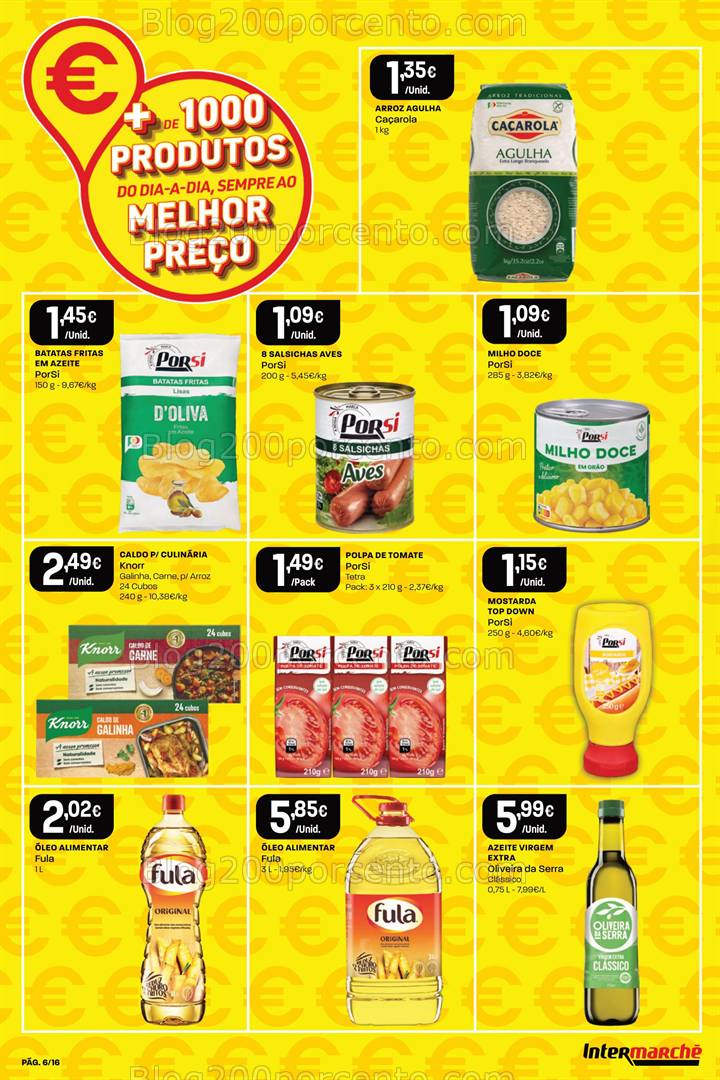 Antevisão Folheto INTERMARCHÉ Extra Melhor Preço Promoções até 2 abril