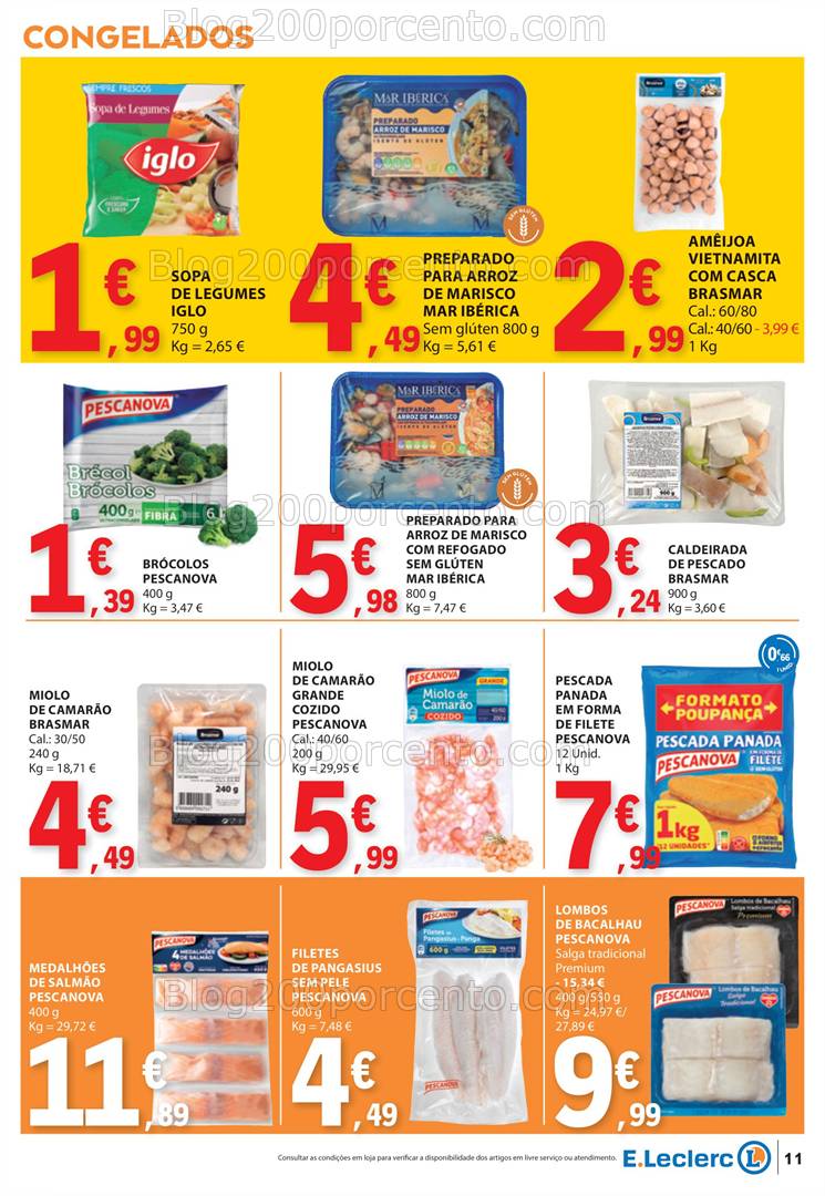 Antevisão Folheto E-LECLERC Promoções de 13 a 26 março
