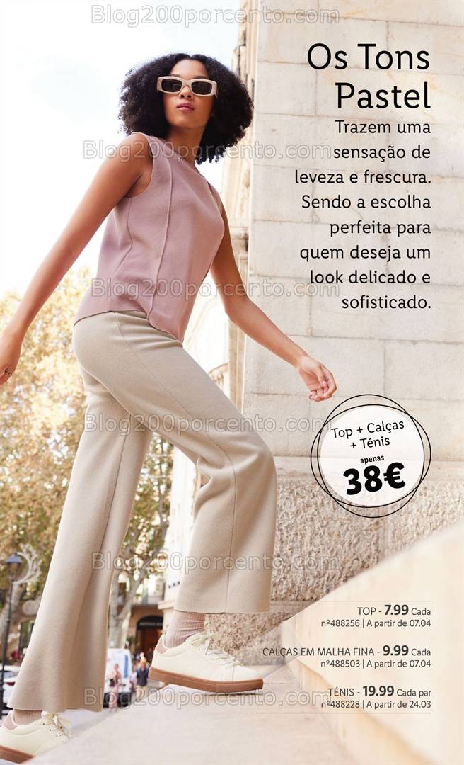 Antevisão Folheto LIDL Moda Primavera Promoções a partir de 6 março