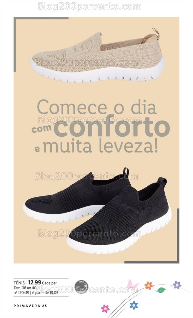 Antevisão Folheto LIDL Moda Primavera Promoções a partir de 6 março