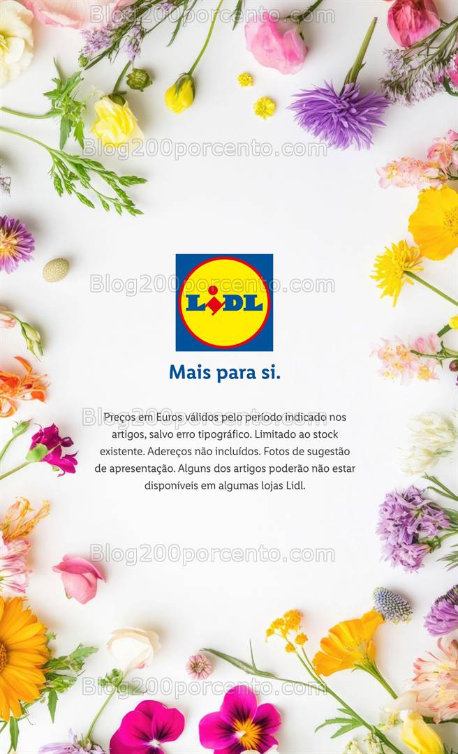 Antevisão Folheto LIDL Moda Primavera Promoções a partir de 6 março