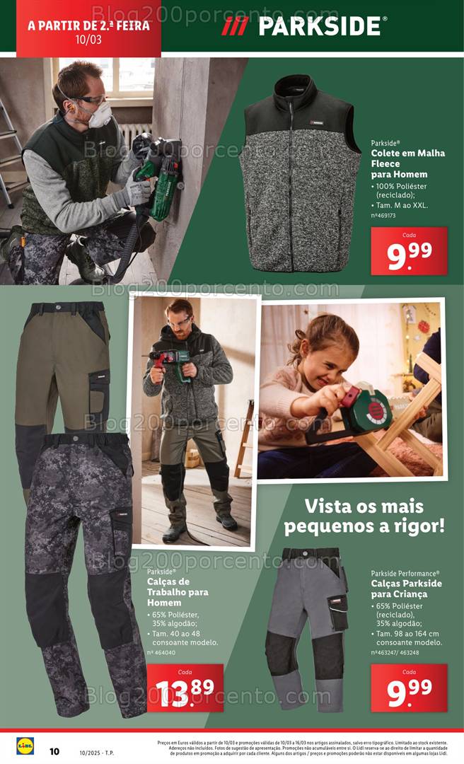 Antevisão Folheto LIDL Bazar Promoções a partir de 10 março