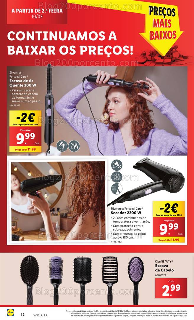 Antevisão Folheto LIDL Bazar Promoções a partir de 10 março