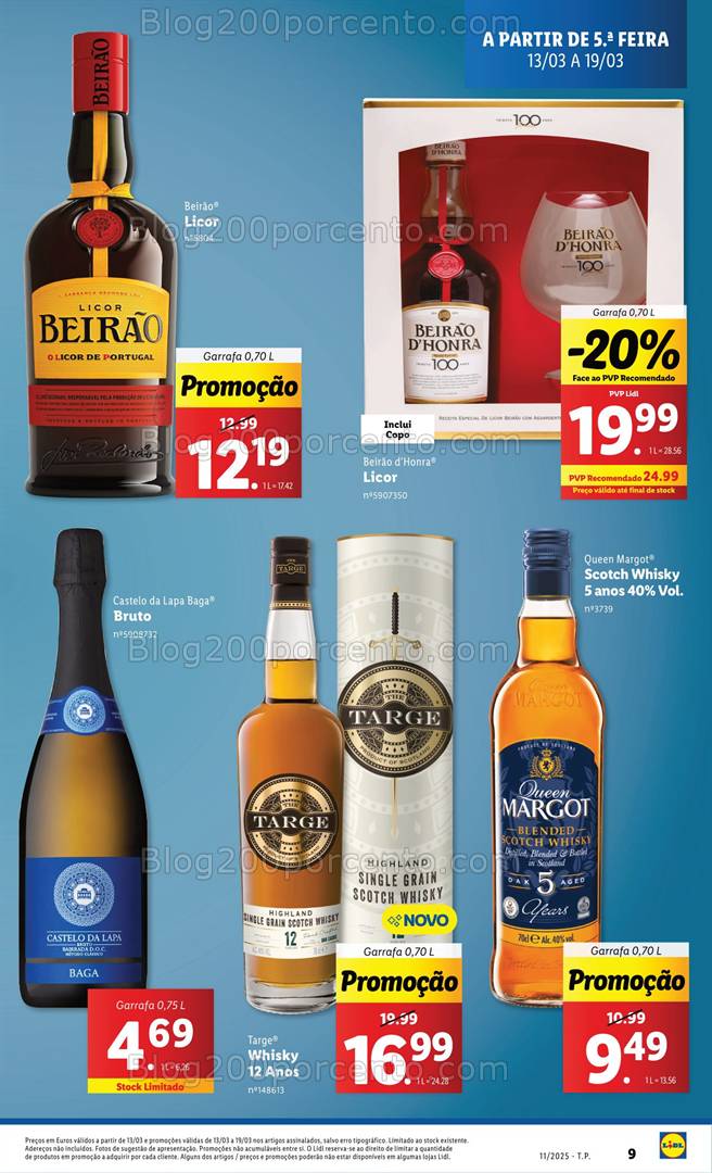 Antevisão Folheto LIDL Bazar Promoções de 13 a 19 março