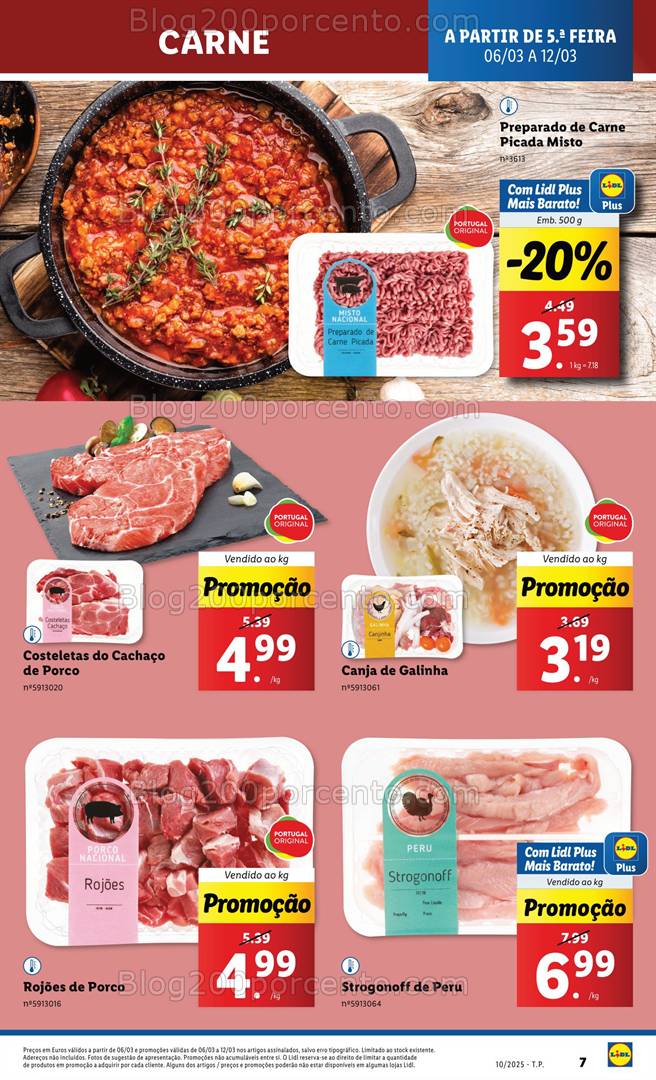 Antevisão Folheto LIDL Promoções de 6 a 12 março