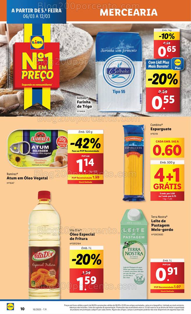 Antevisão Folheto LIDL Promoções de 6 a 12 março