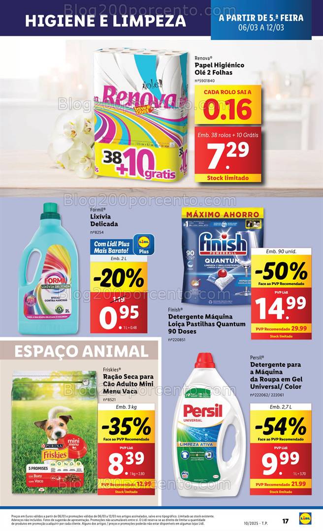 Antevisão Folheto LIDL Promoções de 6 a 12 março