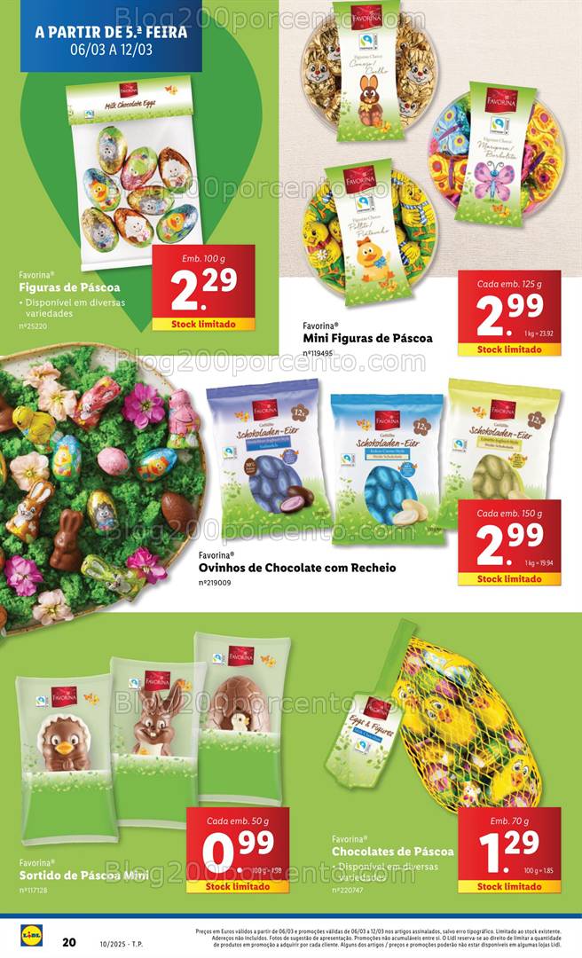 Antevisão Folheto LIDL Promoções de 6 a 12 março