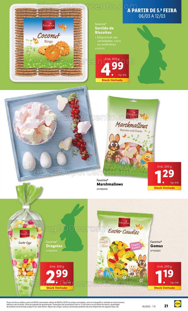 Antevisão Folheto LIDL Promoções de 6 a 12 março