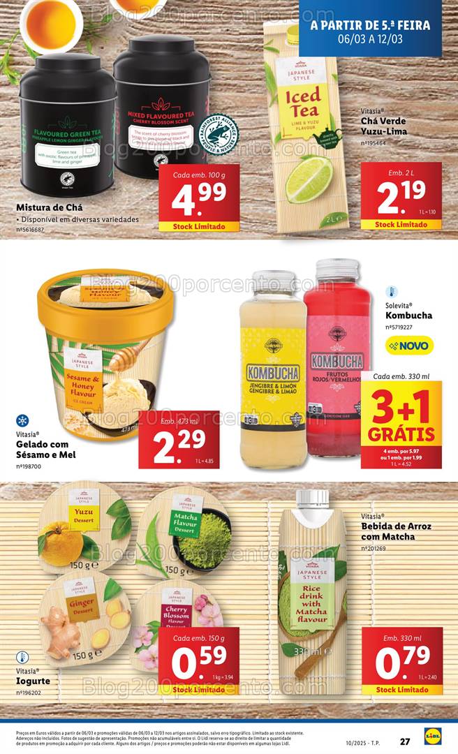 Antevisão Folheto LIDL Promoções de 6 a 12 março