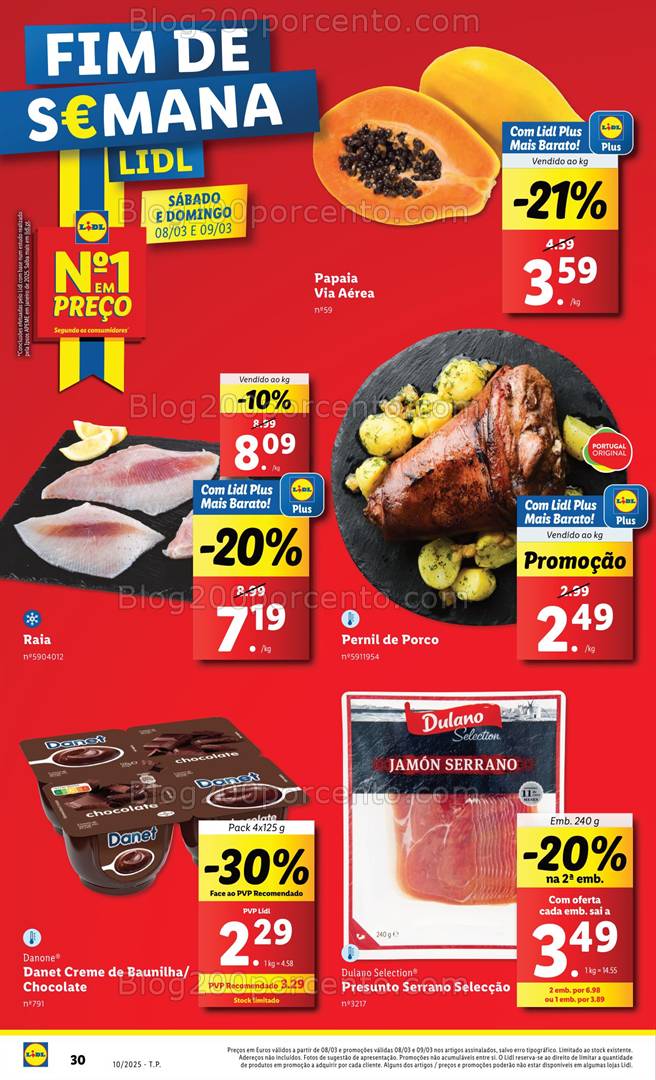 Antevisão Folheto LIDL Promoções de 6 a 12 março