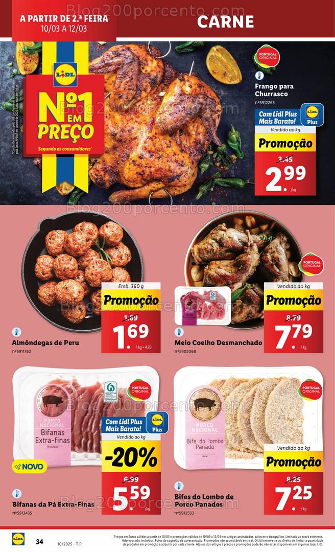 Antevisão Folheto LIDL Promoções de 6 a 12 março