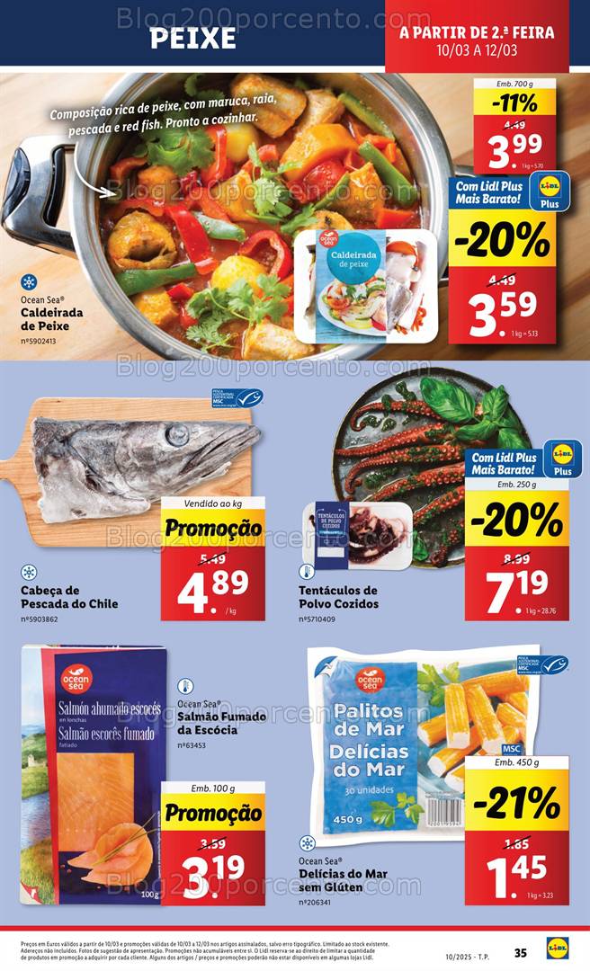 Antevisão Folheto LIDL Promoções de 6 a 12 março